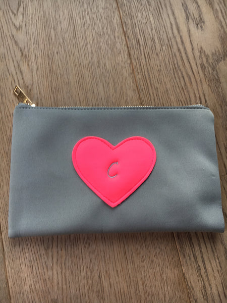 Neoprene tasje met hart