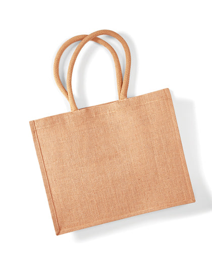 Shopper jute in verschillende kleuren